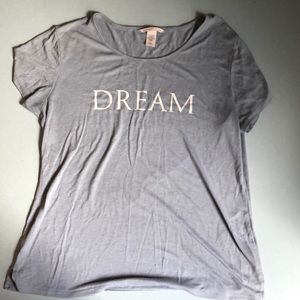 Grey “Dream” Victoria Secret T-shirt